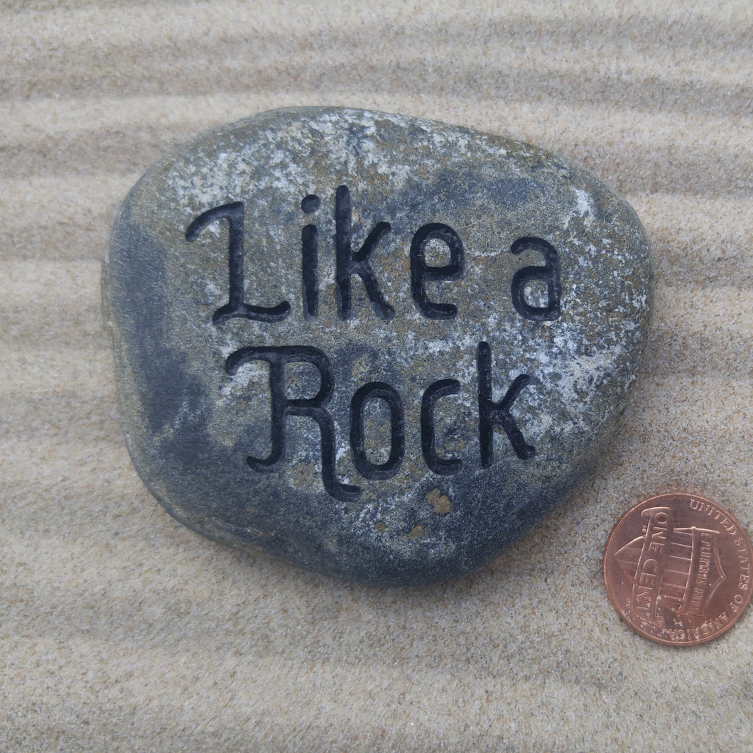 Like a Rock - Deeply Engraved Natural Stone