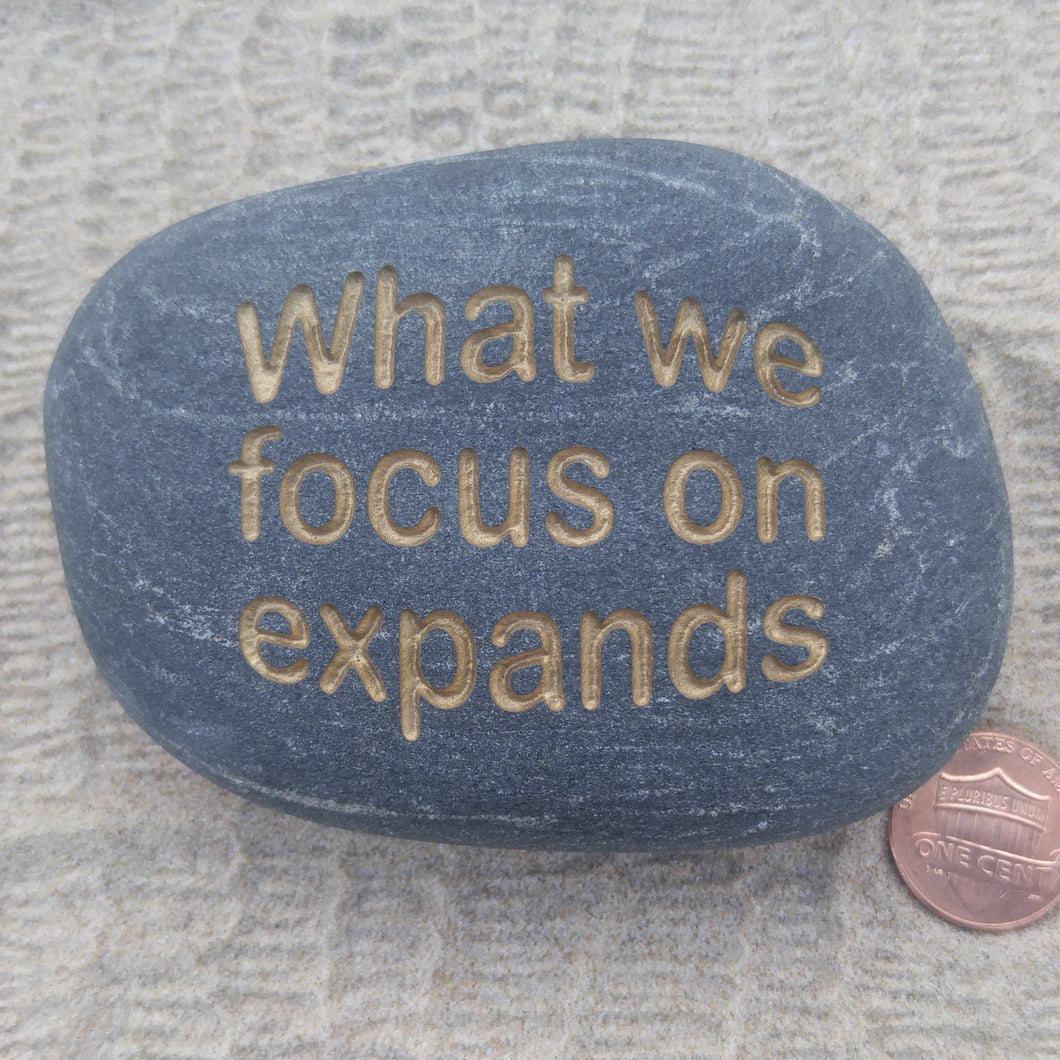 What we focus on expands