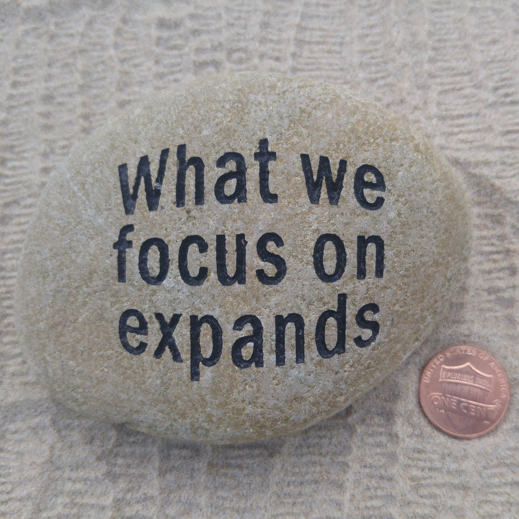What we focus on expands Deeply Engraved Natural Stone