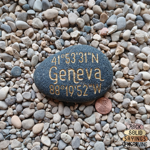 Geneva, Illinois Coordinate Stone