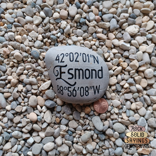 Esmond, Illinois Coordinate Stone