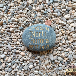 North Aurora, Illinois Coordinate Stone