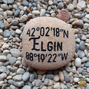 Elgin, Illinois Coordinate Stone