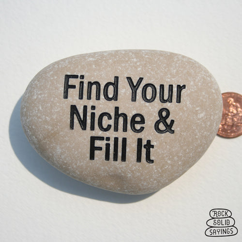 Find Your Niche & Fill It - Deeply Engrave Natural Stone
