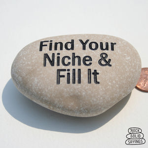 Find Your Niche & Fill It - Deeply Engrave Natural Stone